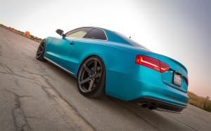 Audi S5 Coupe on Carbon Graphite Vorsteiner Wheels (V-FF 104) 2016 года 